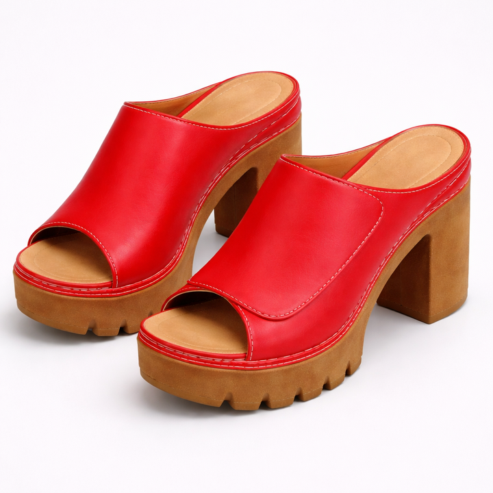 Orélianne | Mules Hiel Stabiel Comfort