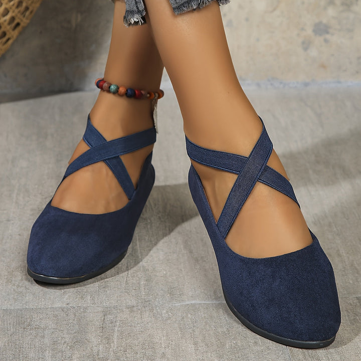 Élise® – Ballerina's met gekruiste banden voor verfijnd comfort