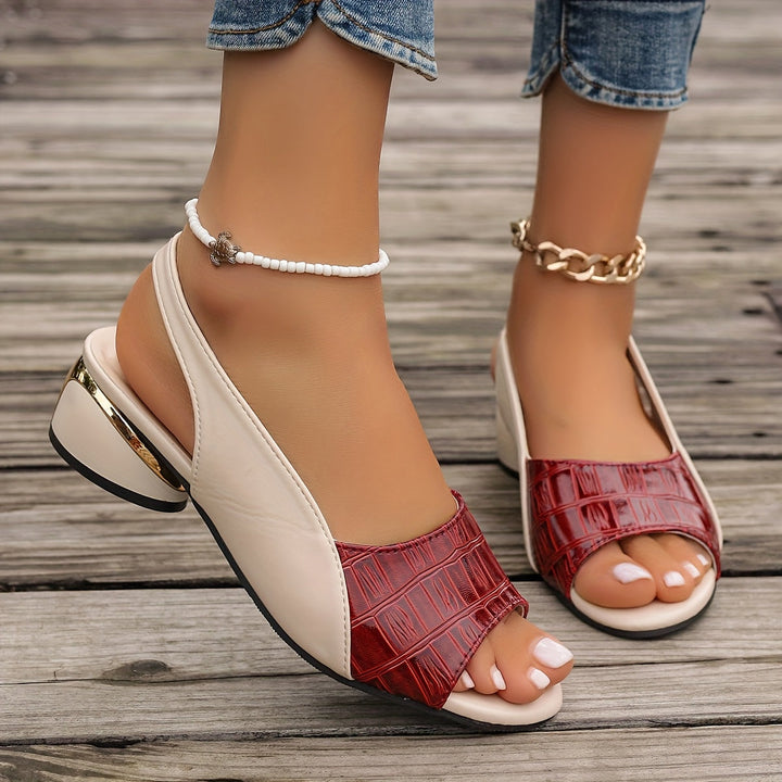 DELACROIX | Elegante Comfort Sandalen Charlotte