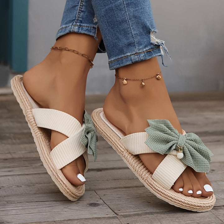 Elmira | Elegante Platform Sandalen met Strik