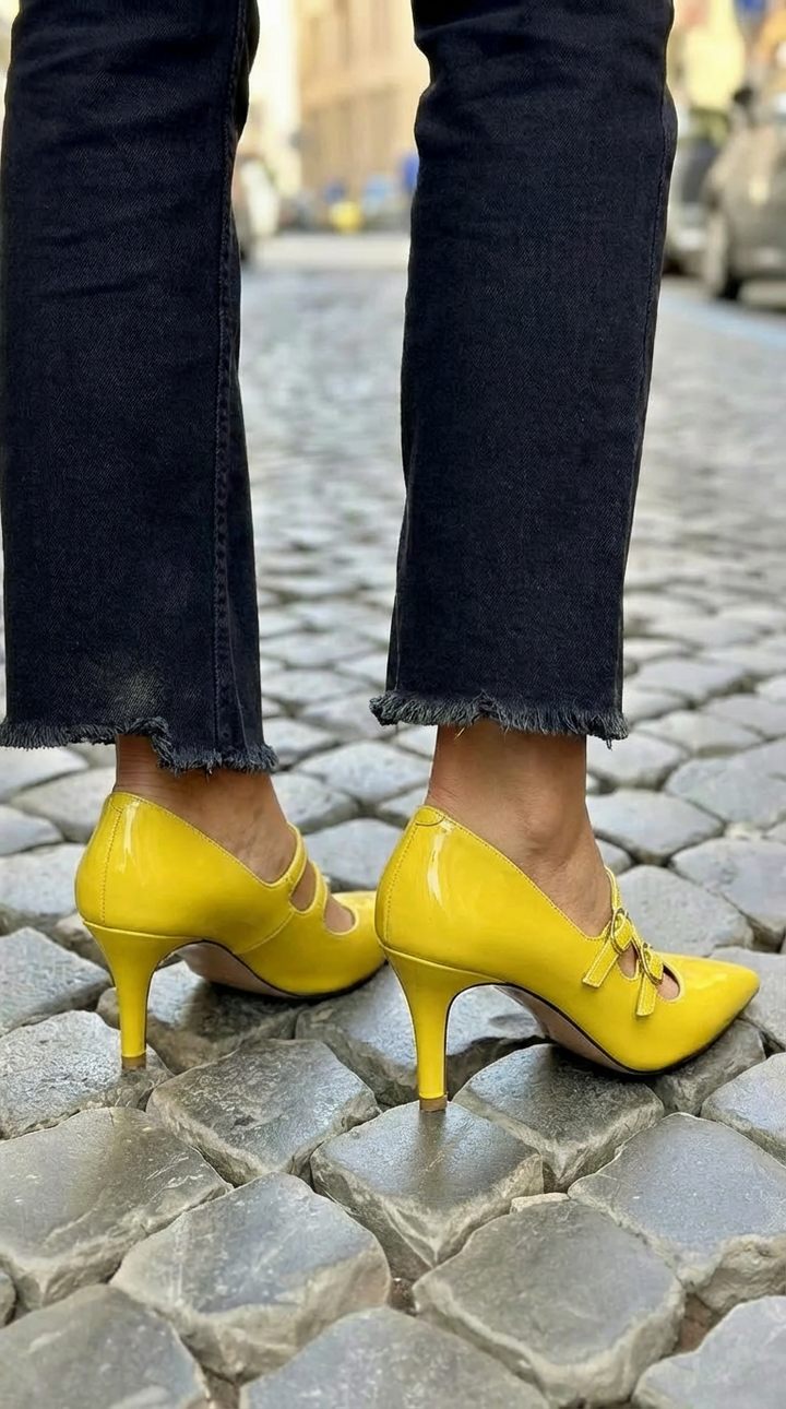 DÉCOLLETÉ MET TWEE RIEMEN