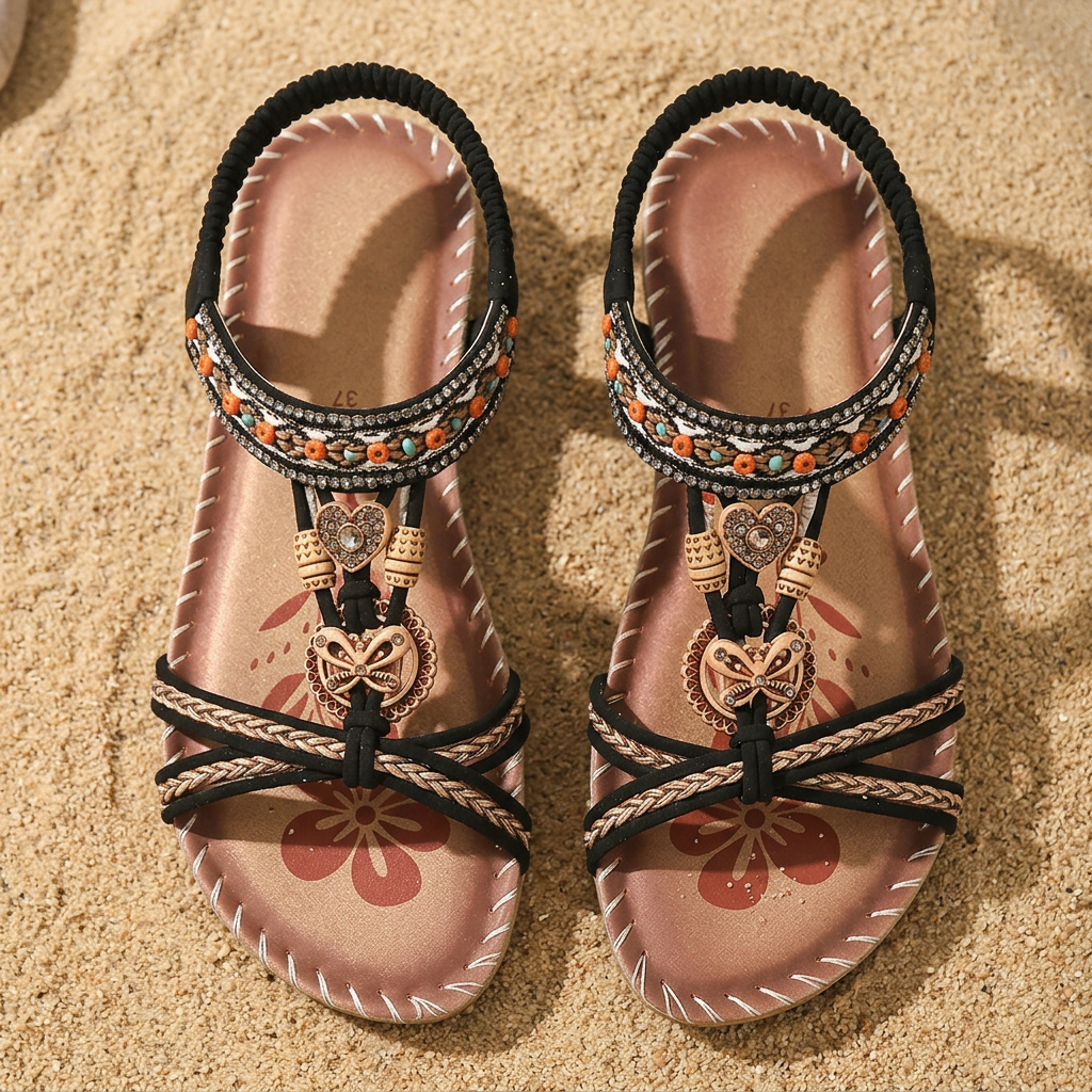 DELACROIX | Boheemse Comfort Sandalen Margot