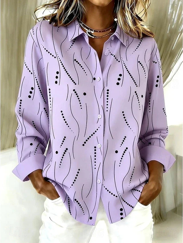 Hilda | Vlotte Print Blouse