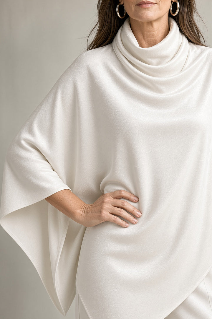 Lavinia | Compleet in Velours met Poncho