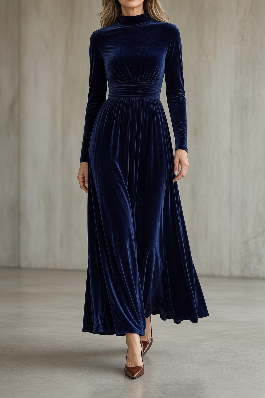 Ludovica | Maxijurk in Fluweel