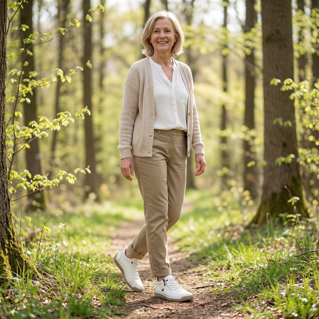 Mila – Comfortabele orthopedische sneakers + rits