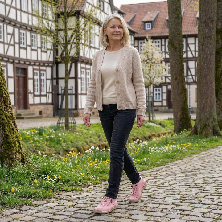 Mila – Comfortabele orthopedische sneakers + rits