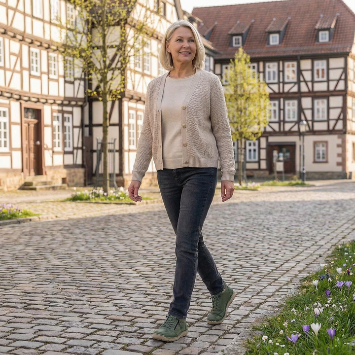 Mila – Comfortabele orthopedische sneakers + rits