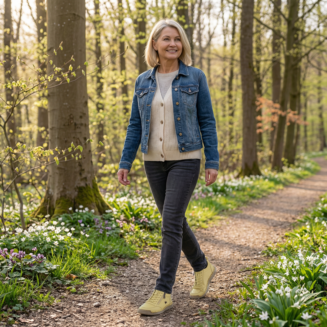 Mila – Comfortabele orthopedische sneakers + rits