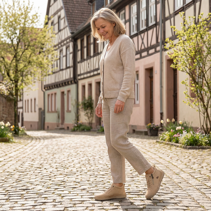 Mila – Comfortabele orthopedische sneakers + rits