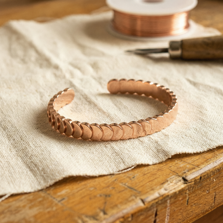 Dakpannen Koper Armband