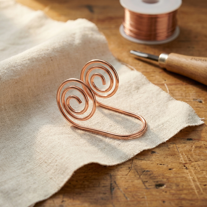 Volute Koperen Handspiraal