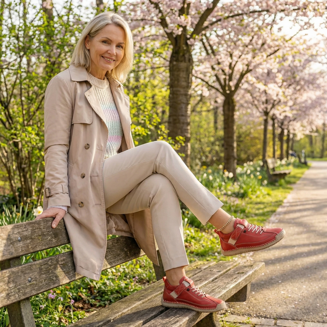 Mia – Comfortabele & Pijnvrije Orthopedische Sneakers