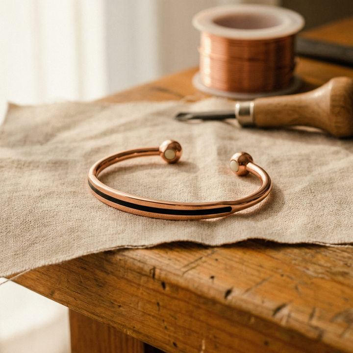 Spiraal Koperen Armband