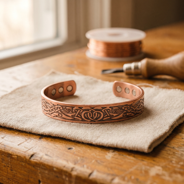 Knotwork Koperen Armband