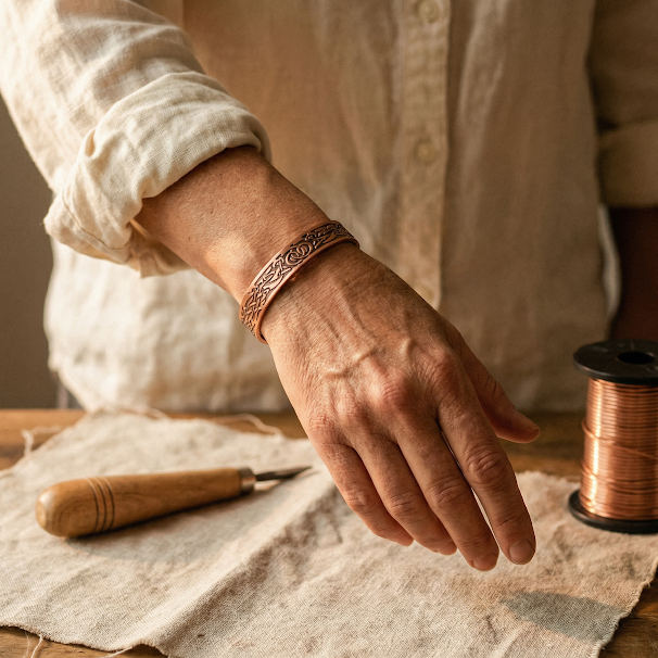 Knotwork Koperen Armband