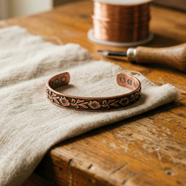 Sprig Koperen Armband