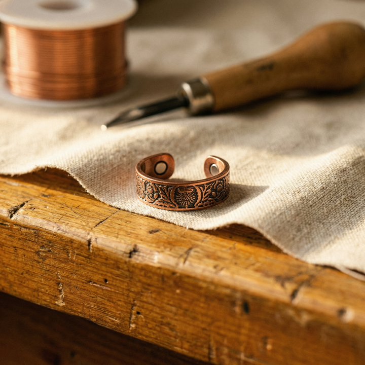 Gouden Koper Ring