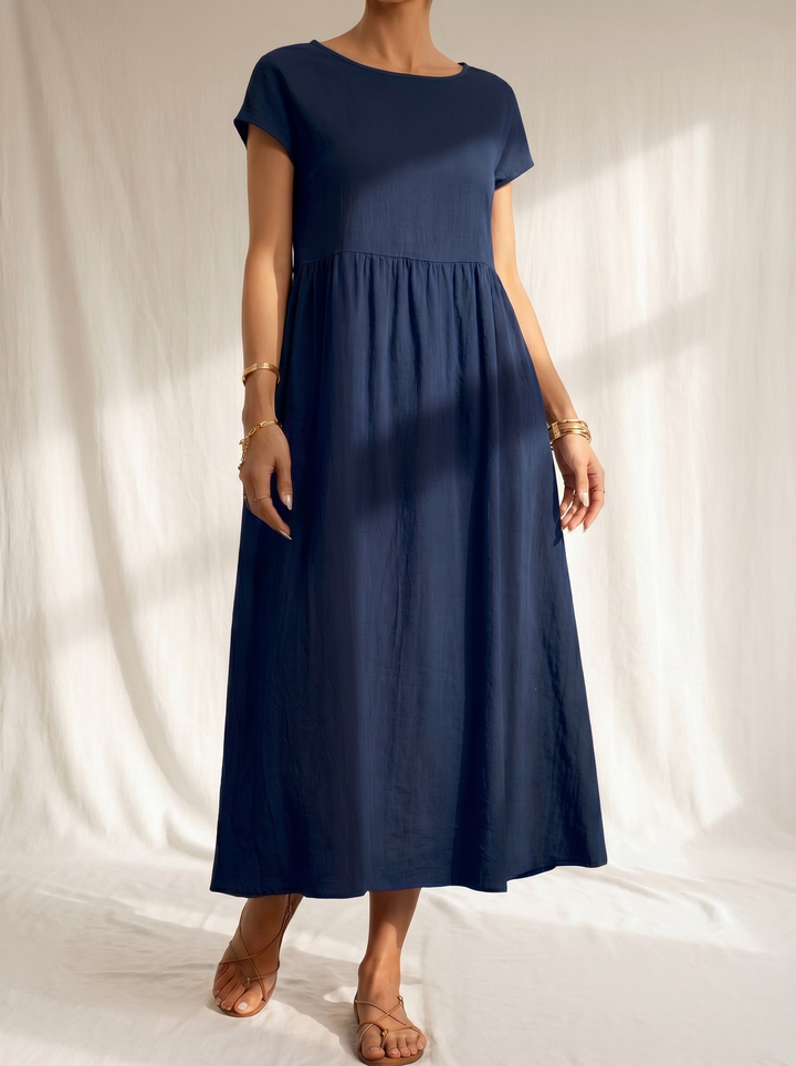Gabrielle | Midi-jurk met tijdloze elegantie