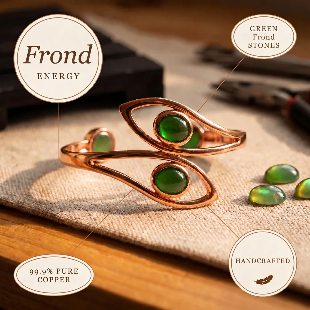 Frond Koper Armband