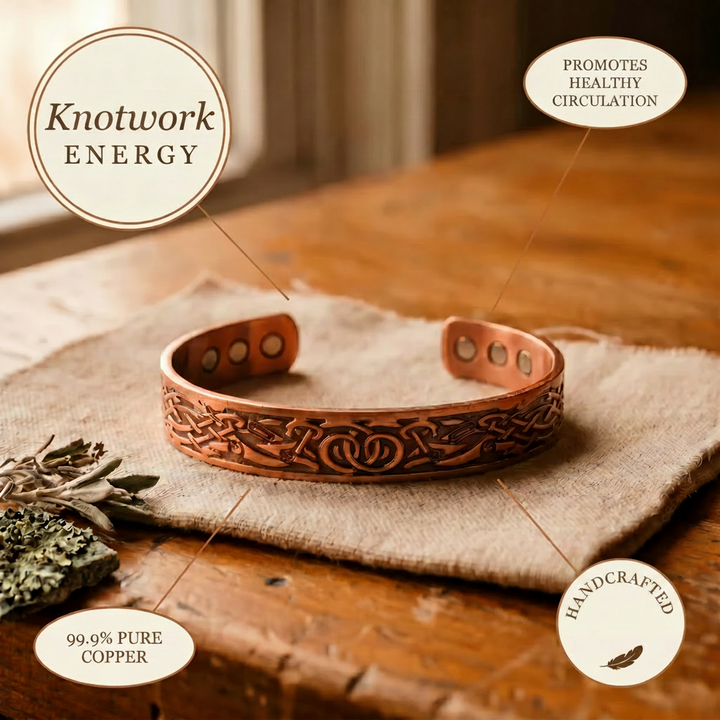 Knotwork Koperen Armband