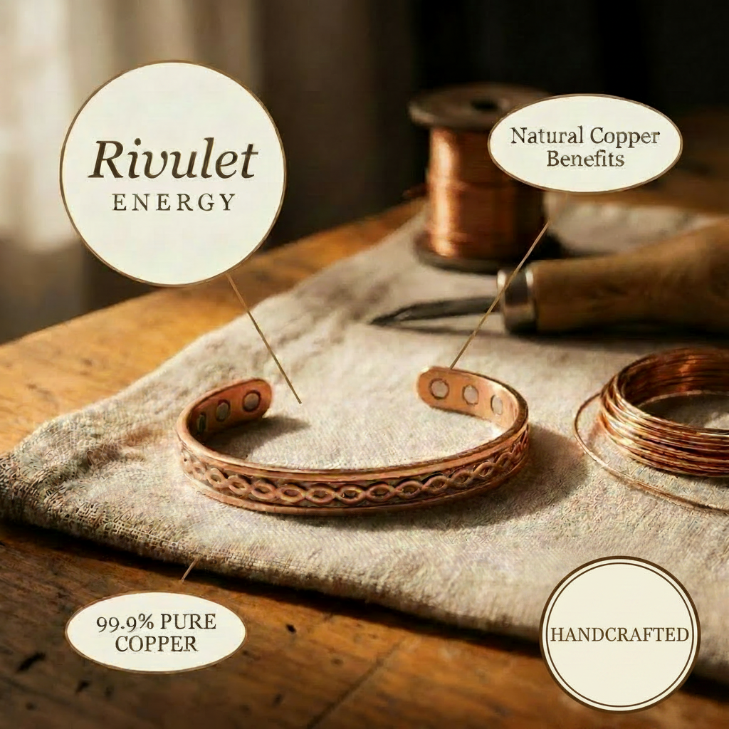 Rivulet Koperen Armband
