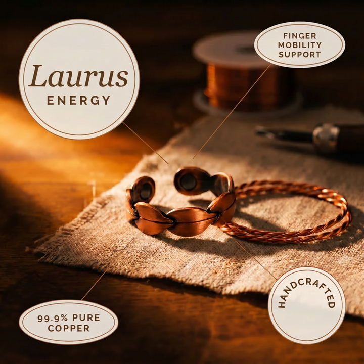 Laurus Koperen Ring