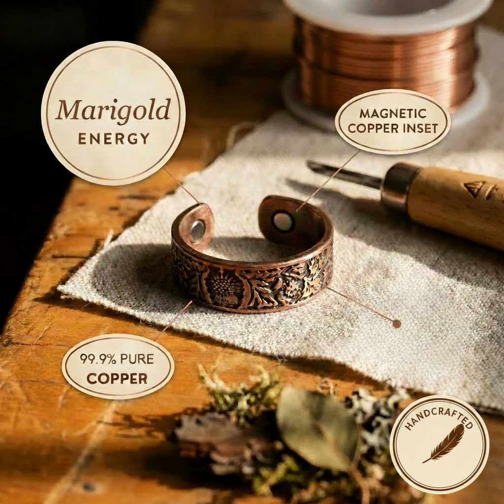 Gouden Koper Ring