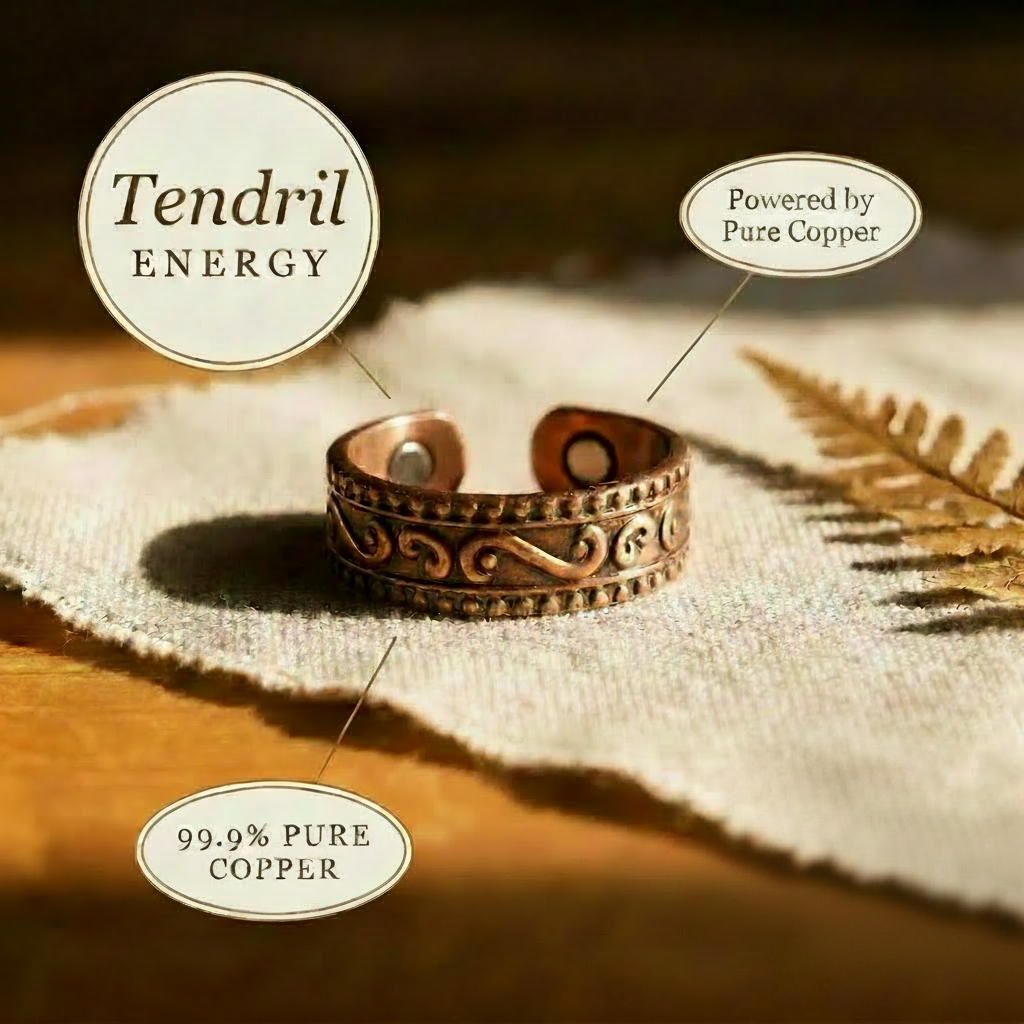 Tendril Koperen Ring