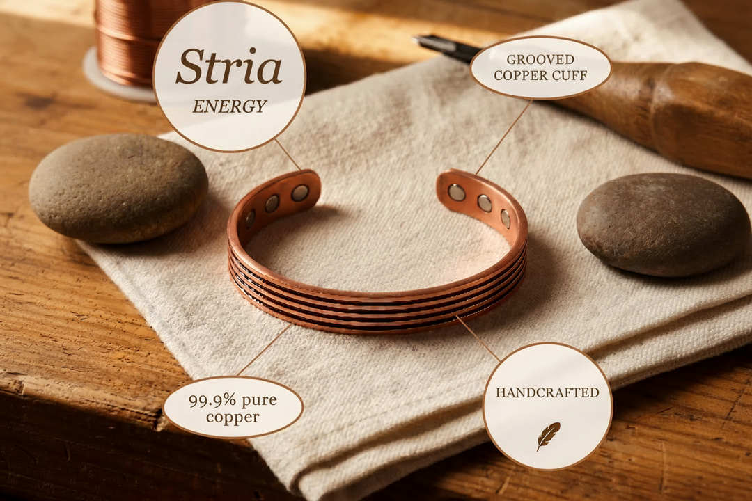 Stria Koperen Armband