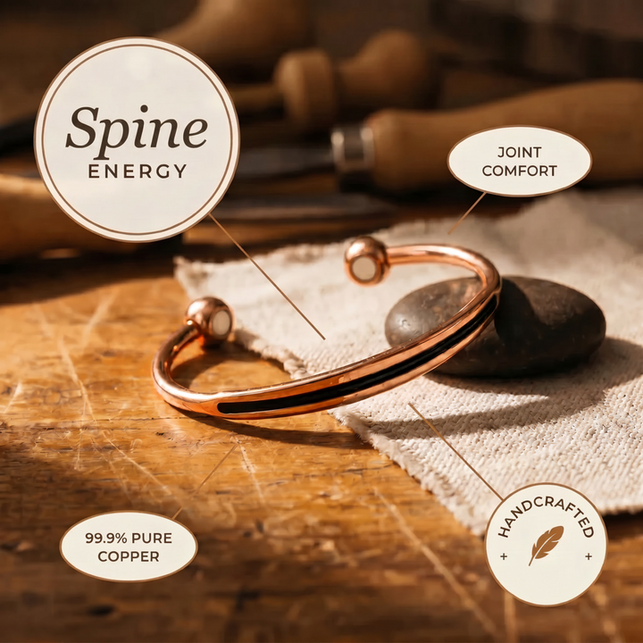 Spiraal Koperen Armband