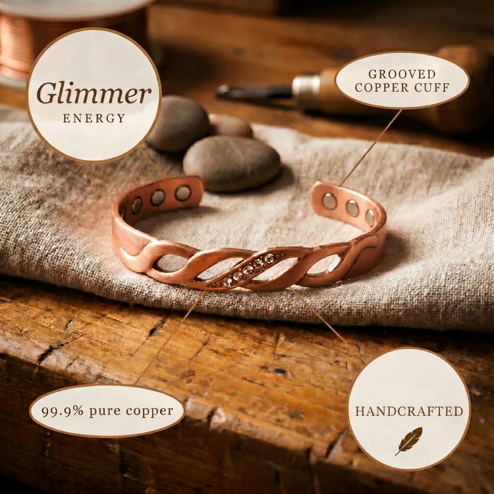 Glimmer Koperen Armband