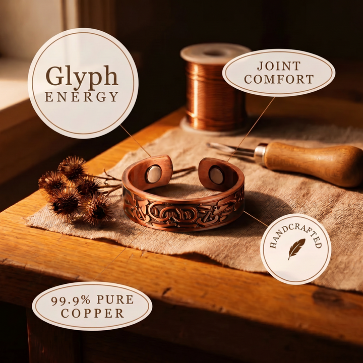 Glyph Koperen Ring