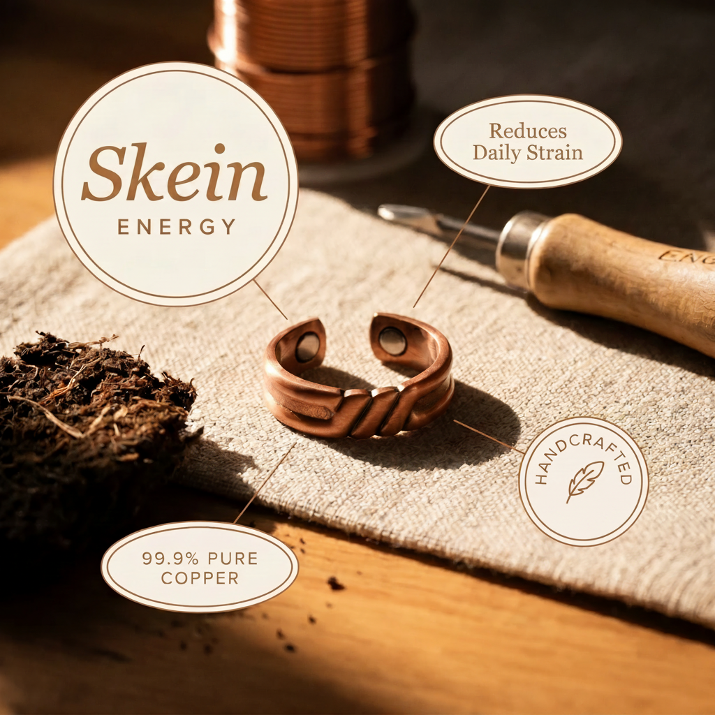 Skein Koperen Ring
