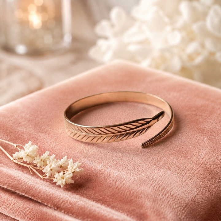 Koper Petalarmband