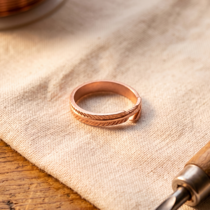 Wortel Koper Ring