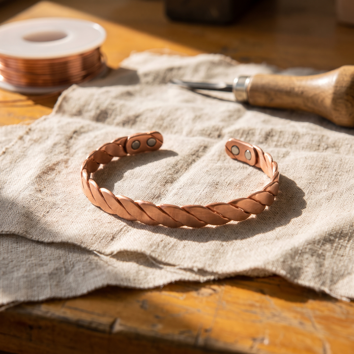 Riet Koperen Armband