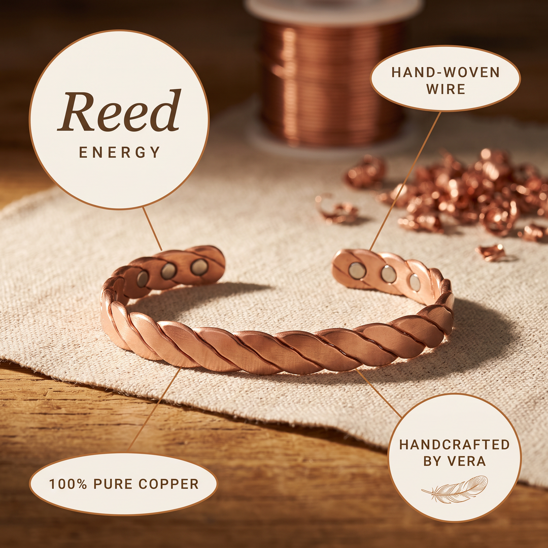 Riet Koperen Armband