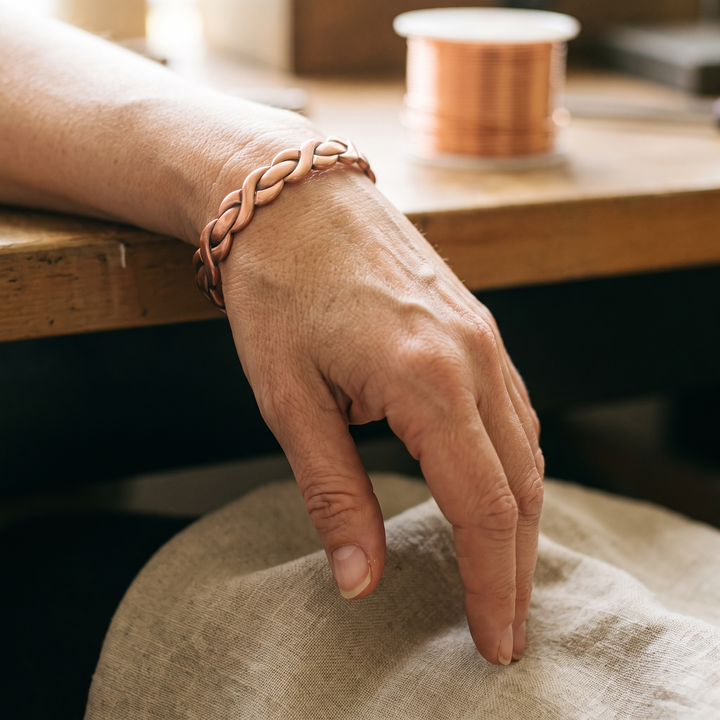 Loom Koperen Armband