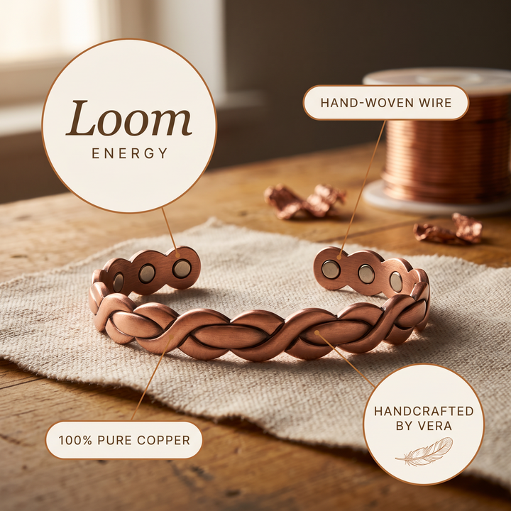 Loom Koperen Armband