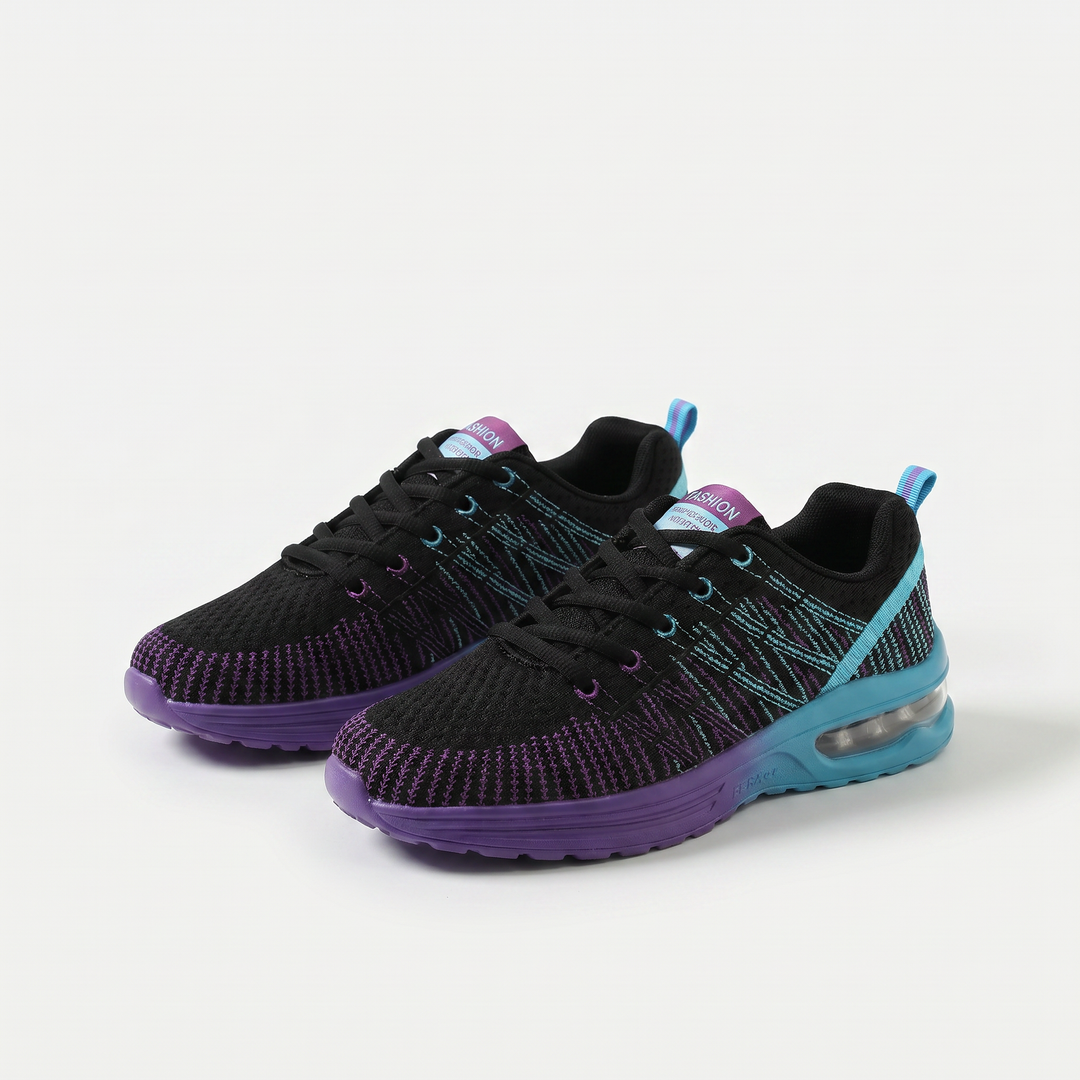 Hildatritt comfort schoenen - zwart paars