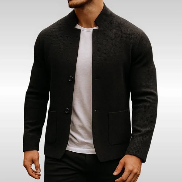 Premium Gebreide Heren Blazer