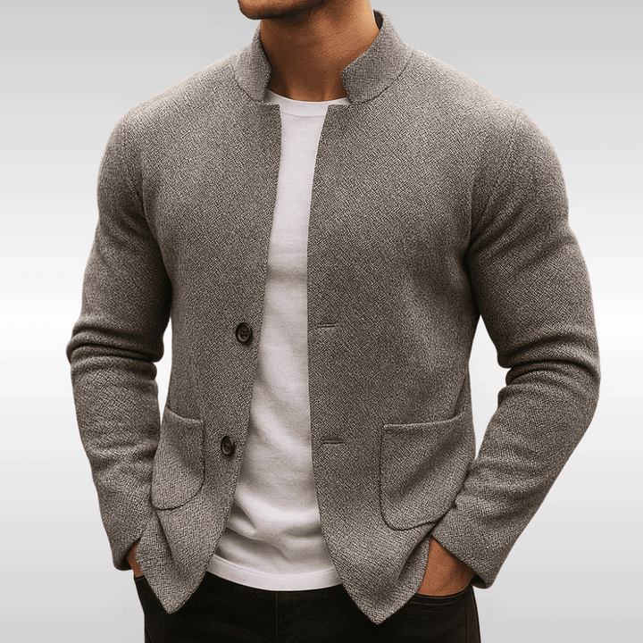 Premium Gebreide Heren Blazer