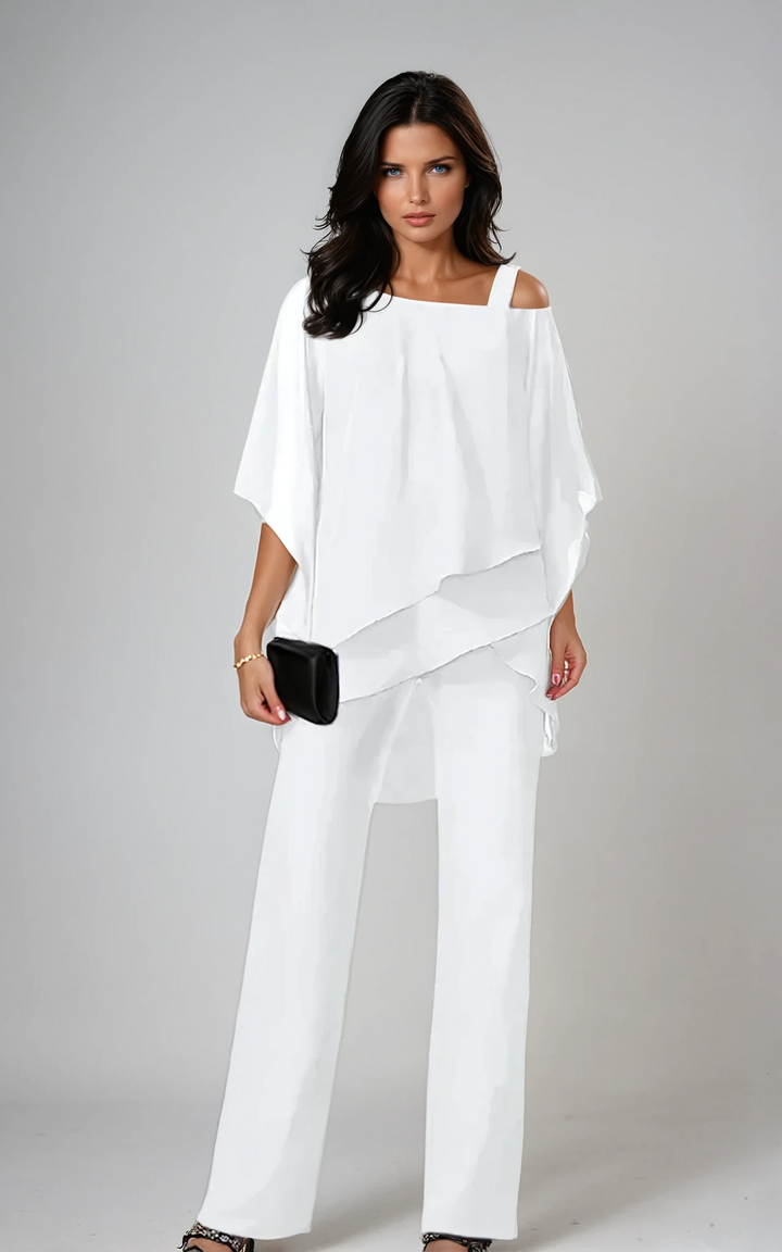 Mariella™ Twee-delige Laagset | Ontspannen Elegante Co-Ord Set