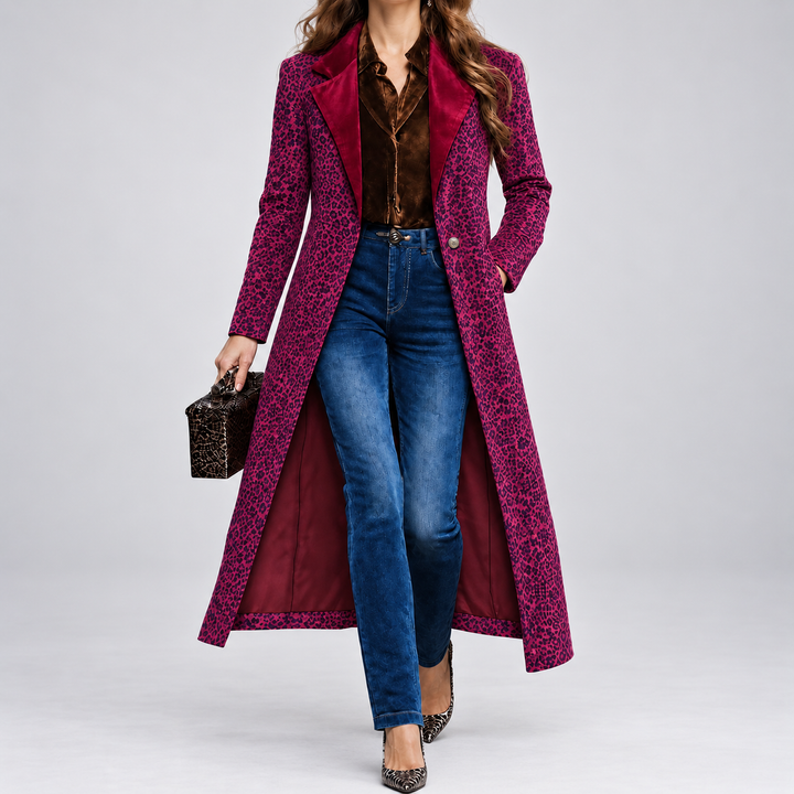 Ludivine | Textured lange jas