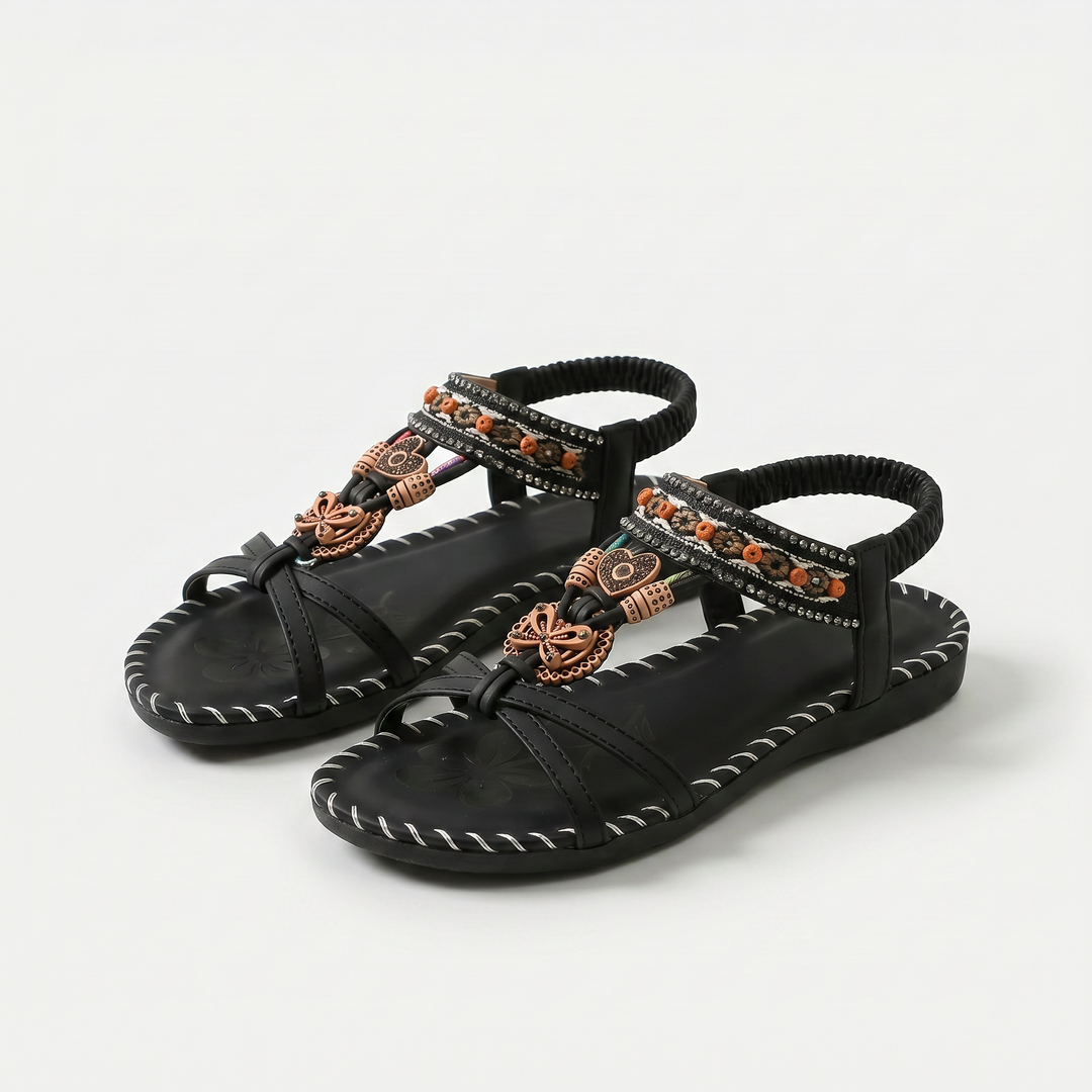 Nada – Ibiza-stijl orthopedische sandalen voor comfort & elegantie