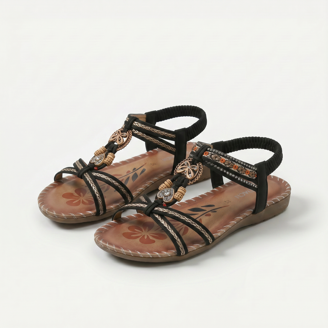 Nada – Ibiza-stijl orthopedische sandalen voor comfort & elegantie