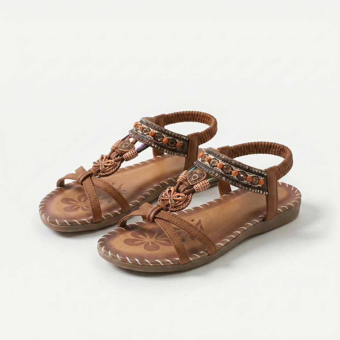 Nada – Ibiza-stijl orthopedische sandalen voor comfort & elegantie