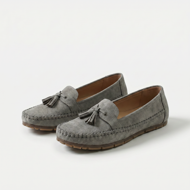 Nadine - Klassieke loafers met kwastdetail