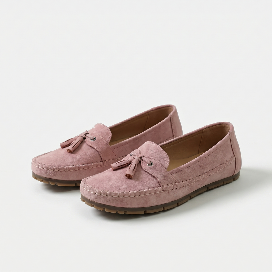 Nadine - Klassieke loafers met kwastdetail